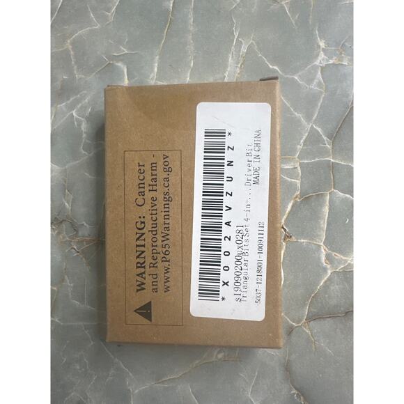 Triangular Bits Set 4-in-1 1/4 Inch Hex Shank Magnetic ScrewDriver Bit Set - Picture 4 of 4